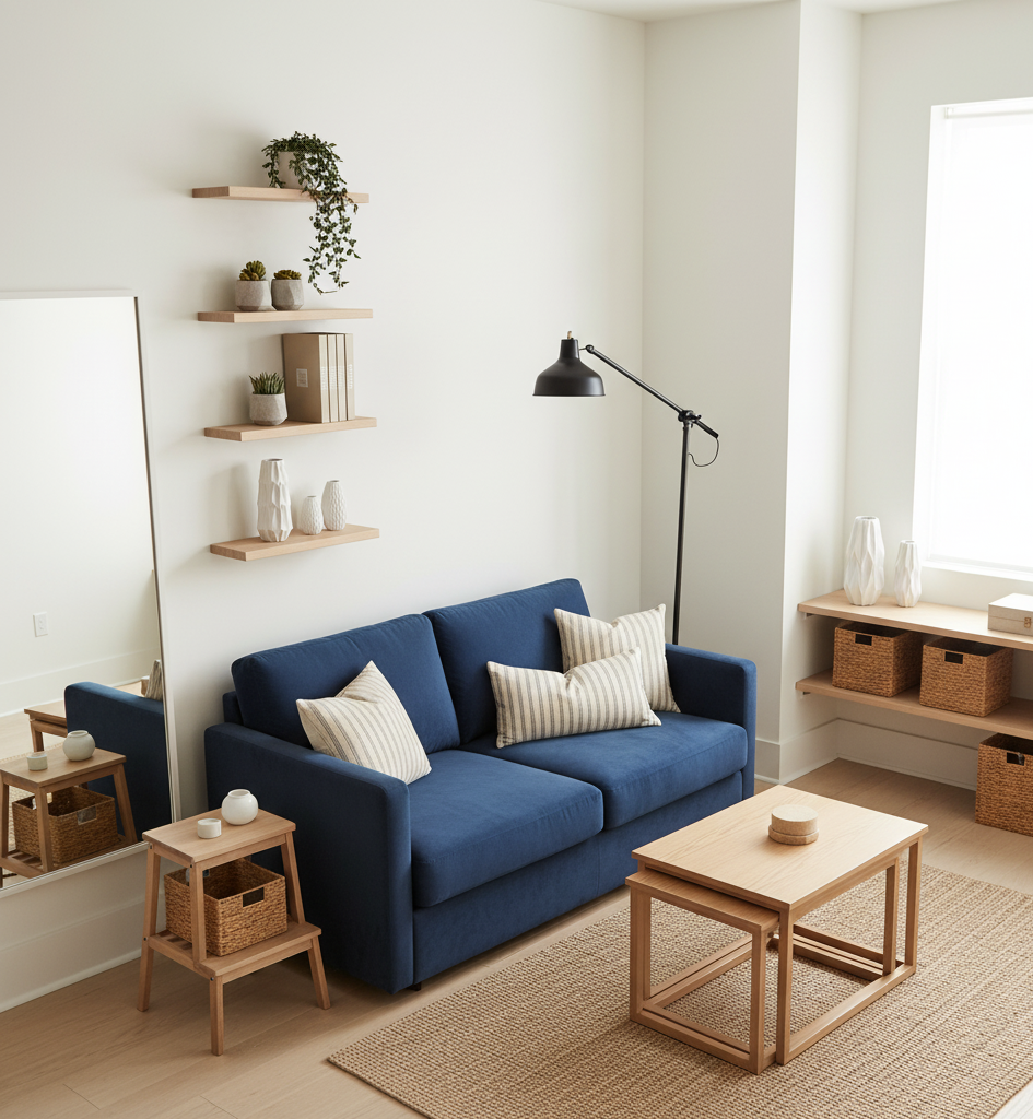 Kleine Räume stilvoll gestalten: Tipps für funktionale Wohnaccessoires