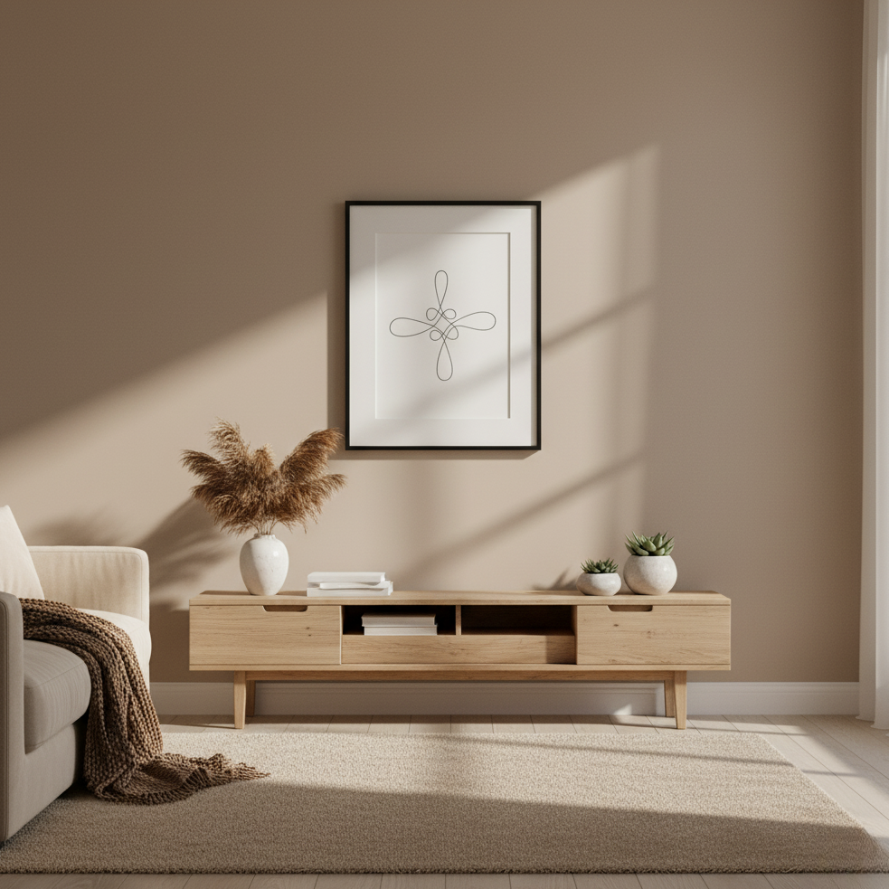 Strichzeichnung-Druck